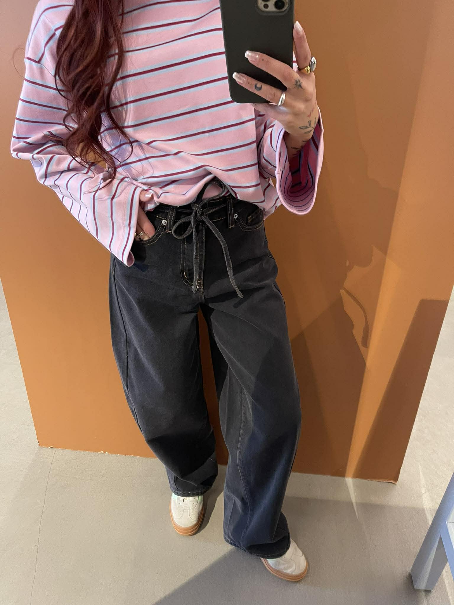OBJMOJI Jeans - Black Denim
